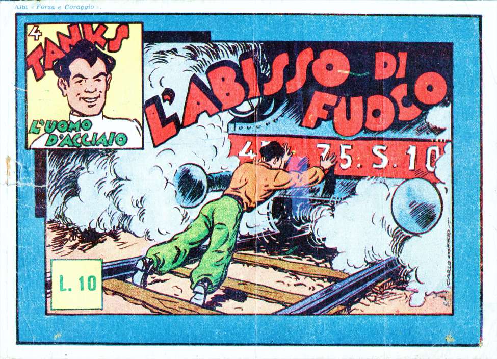 Comic Book Cover For Tanks L'Uomo D'Acciaio v1 4 - L'Abisso Di Fuoco