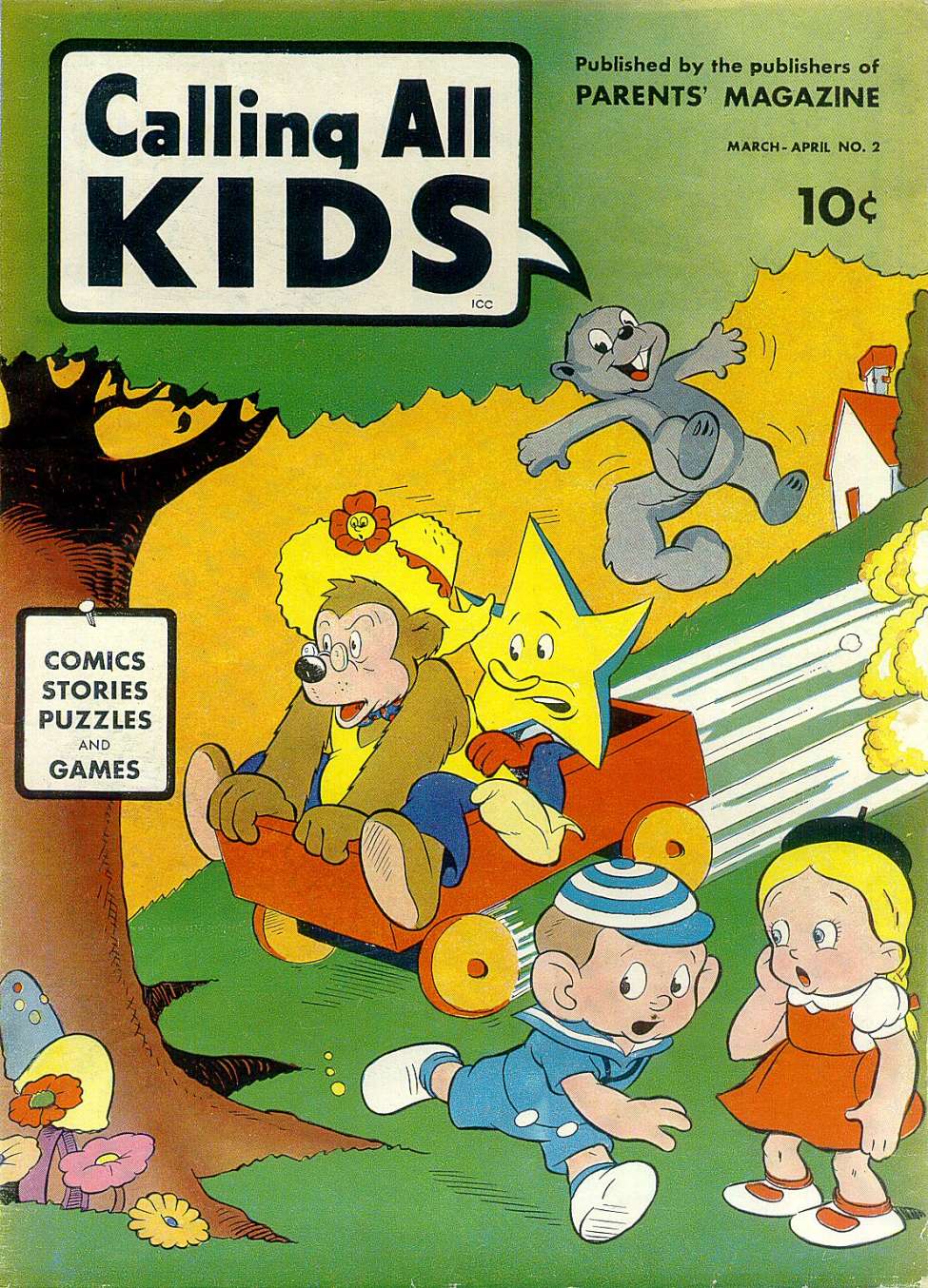 Comic Book Cover For Calling All Kids 2