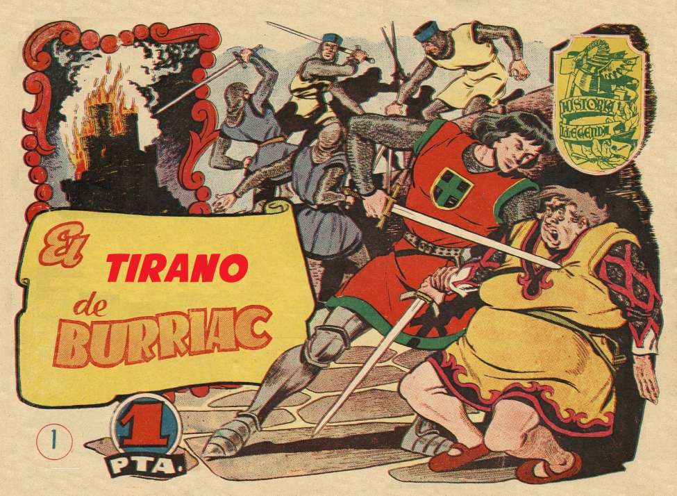 Book Cover For Historia y leyenda 1 El tirano de Burriac