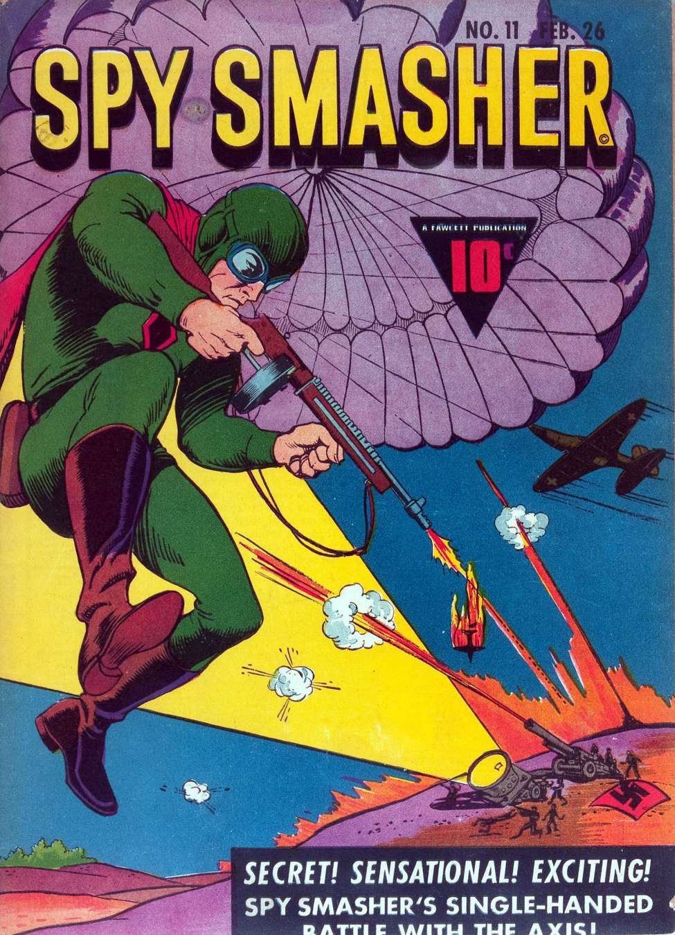 Book Cover For Spy Smasher 11