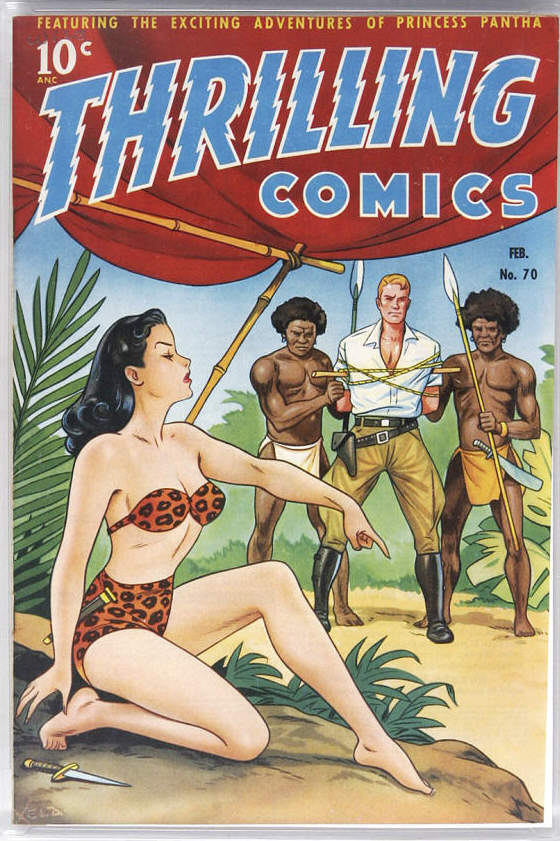 Comic Book Cover For Thrilling Comics 70 - Version 1