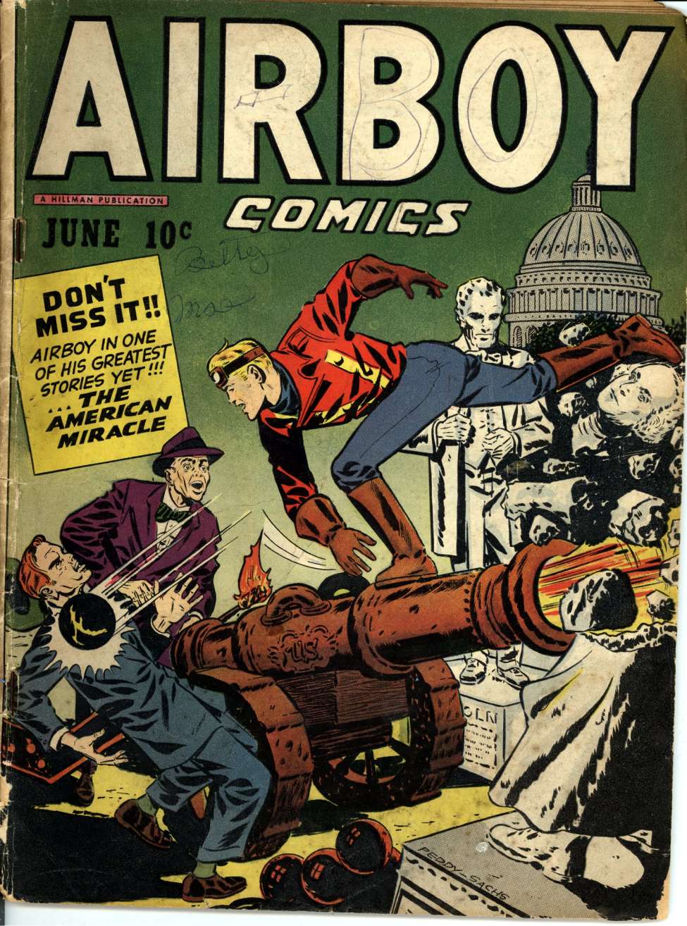 Comic Book Cover For Airboy Comics v4 5