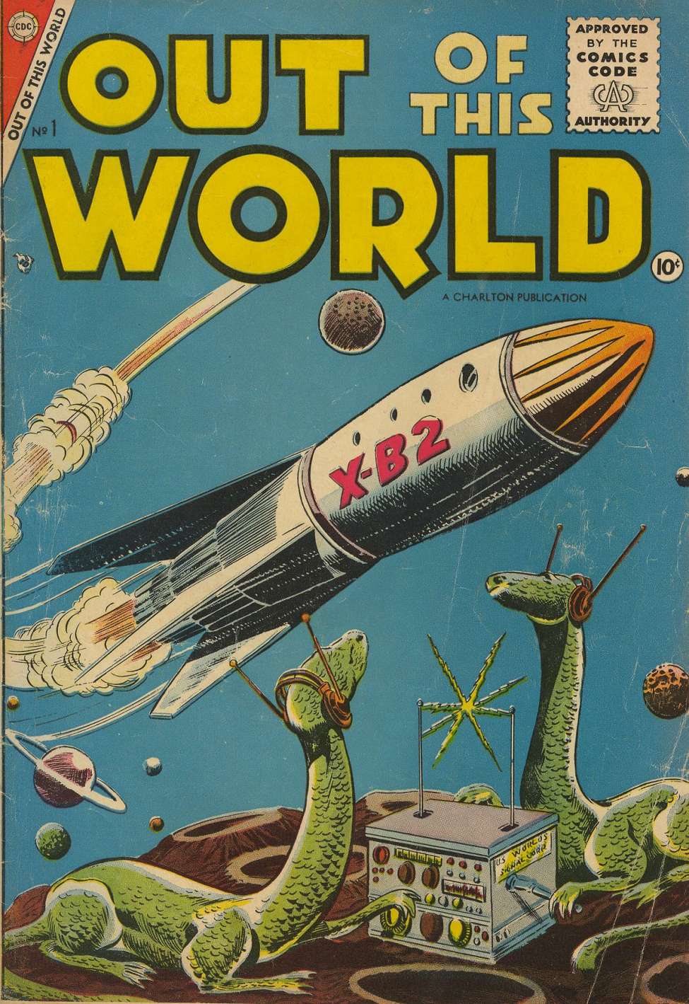 Comic Book Cover For Out of This World 1