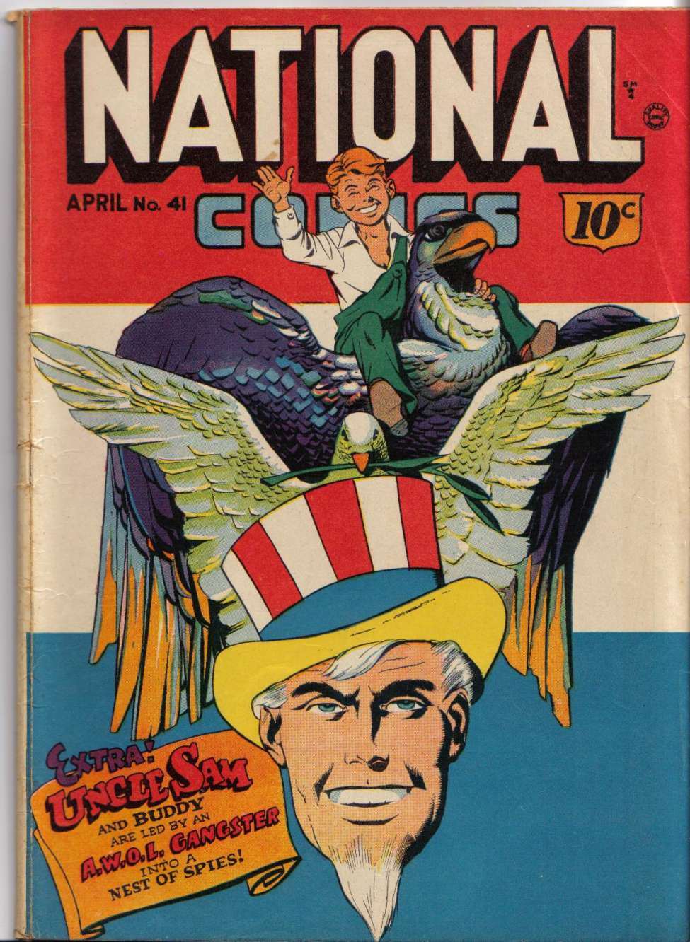Book Cover For National Comics 41