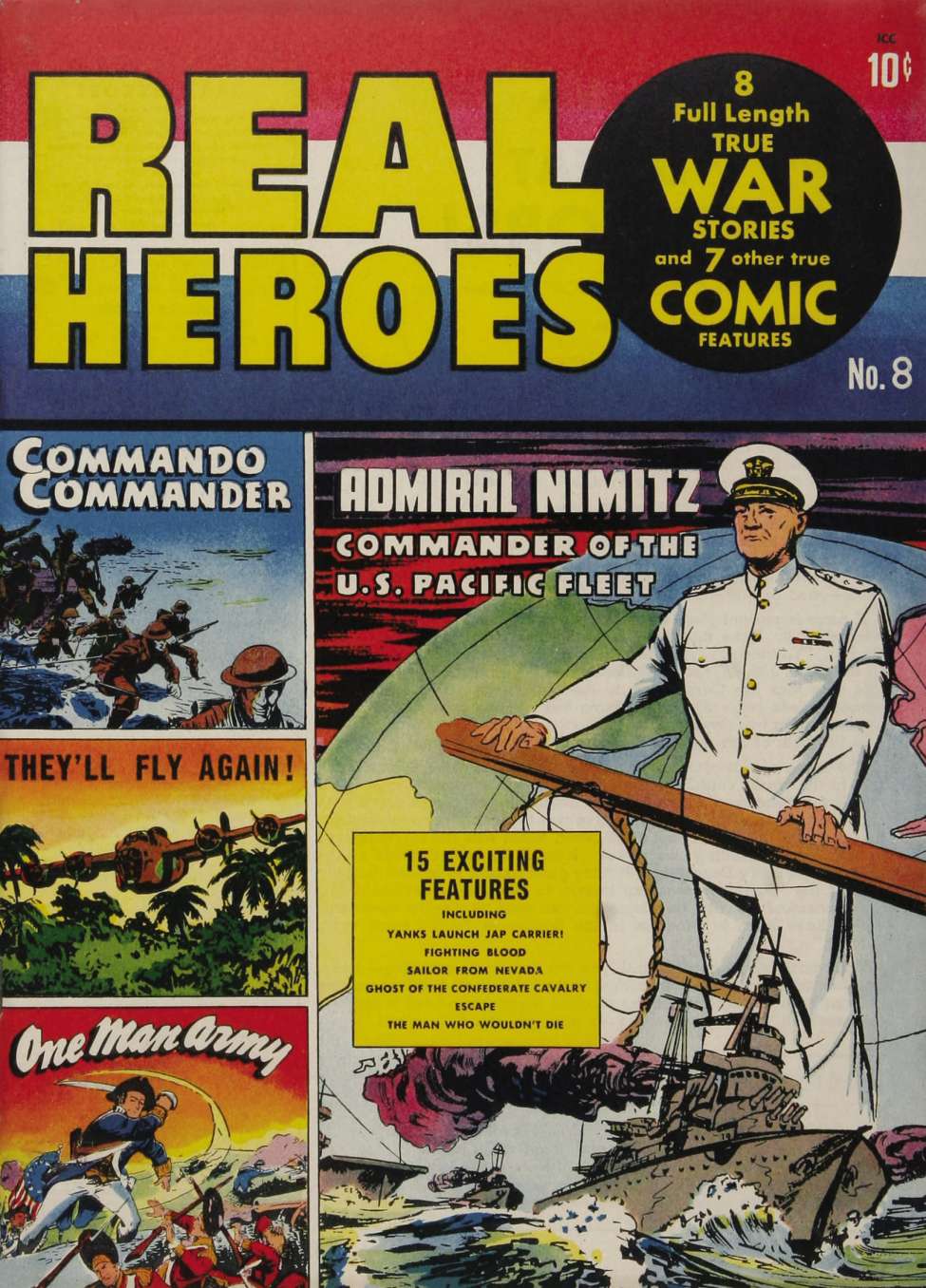 Book Cover For Real Heroes 8