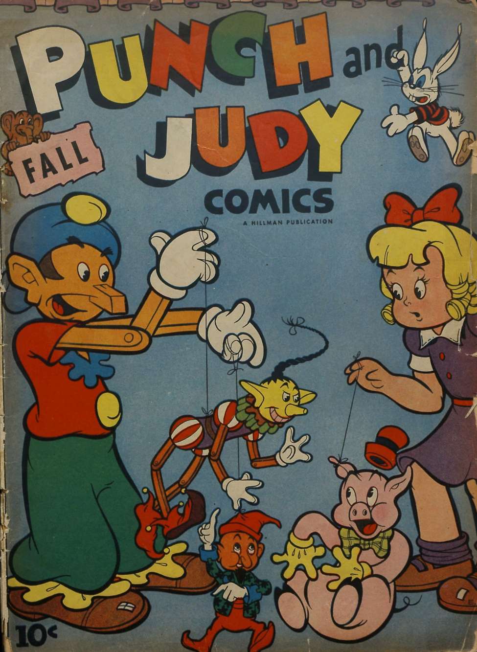 Comic Book Cover For Punch and Judy v1 4