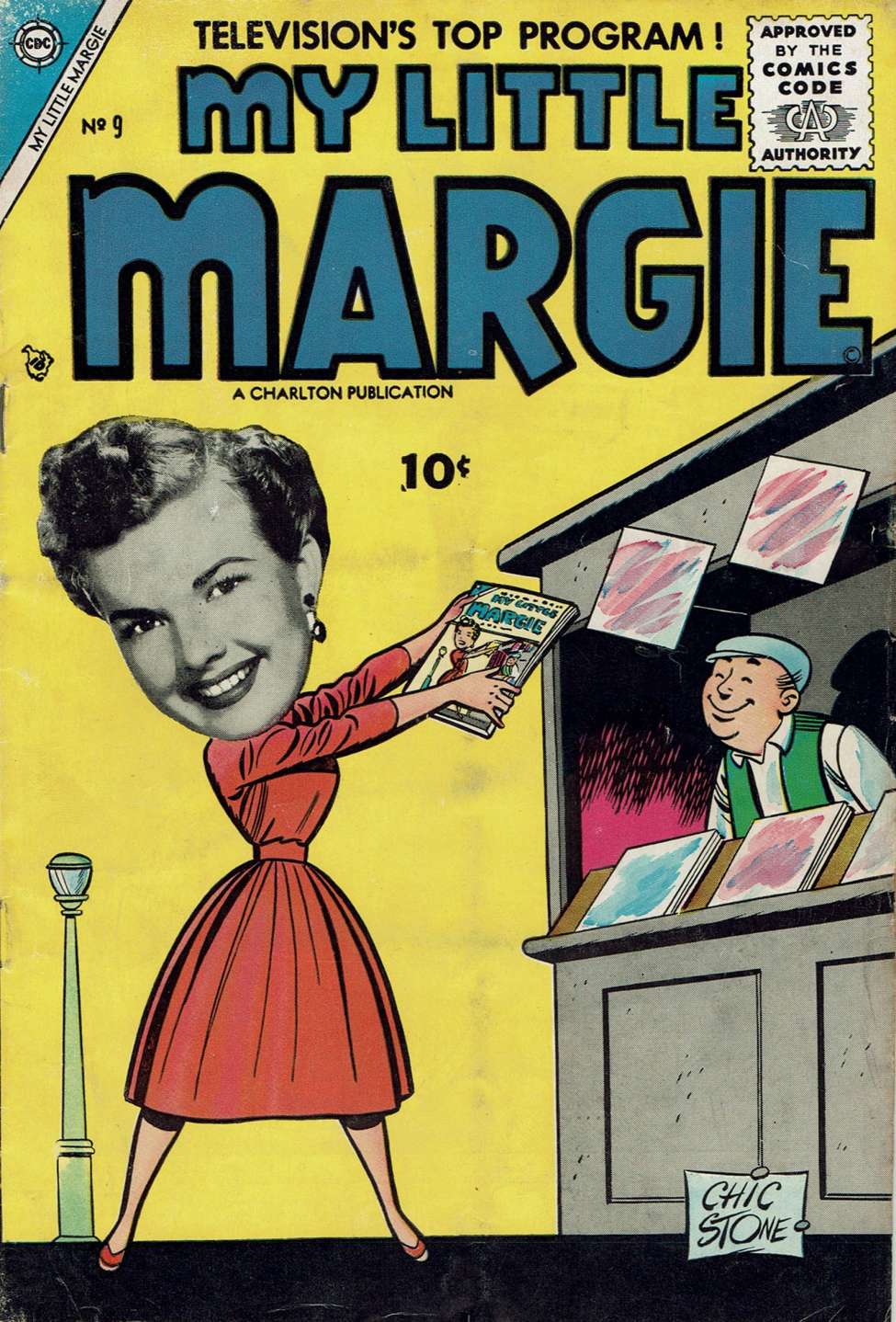 Comic Book Cover For My Little Margie 9