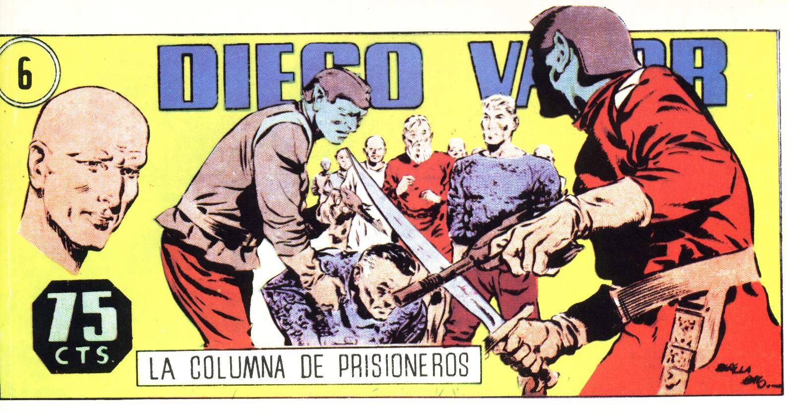 Comic Book Cover For Diego Valor vol1 6 (031-036)