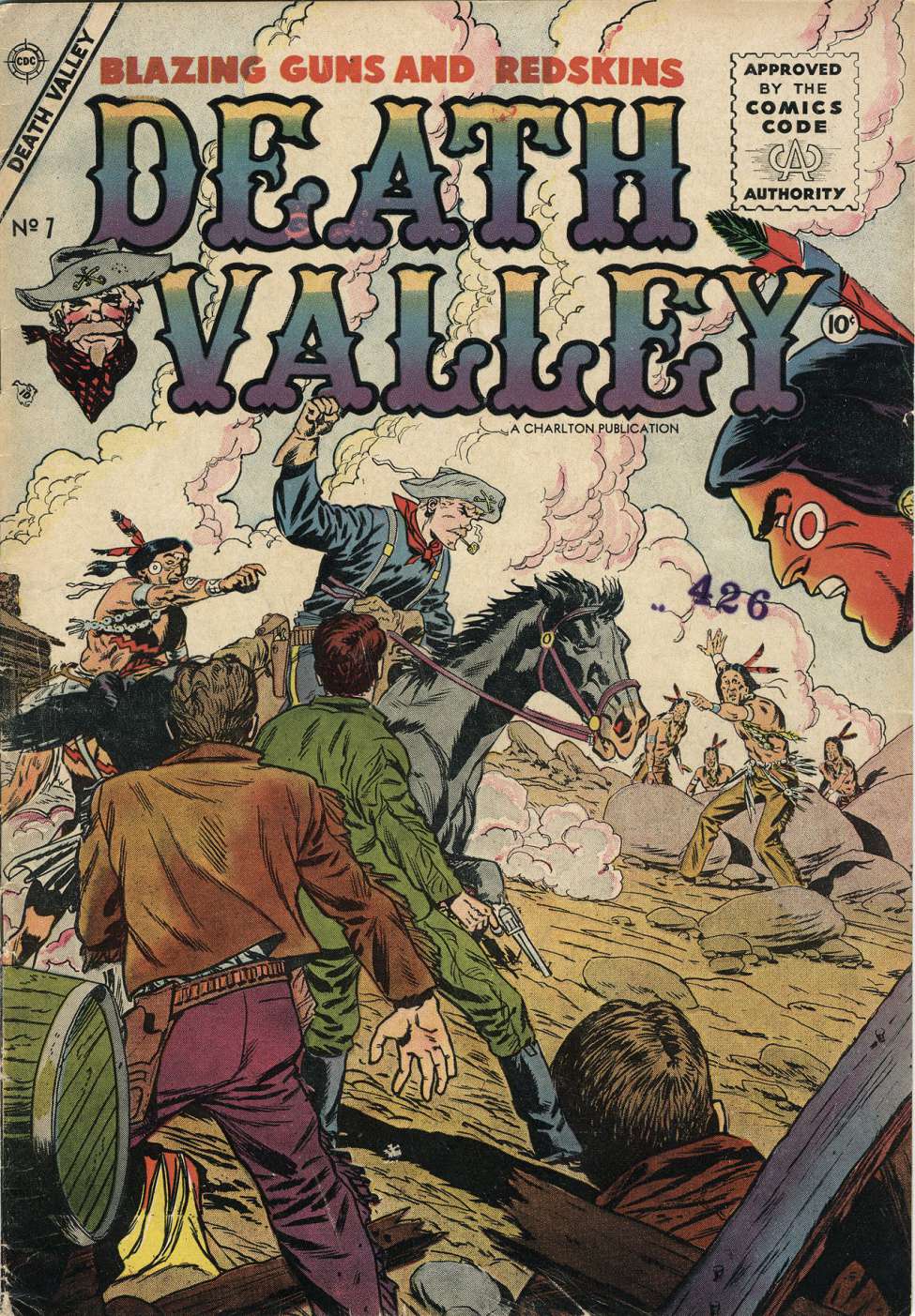 Comic Book Cover For Death Valley 7 - Version 2