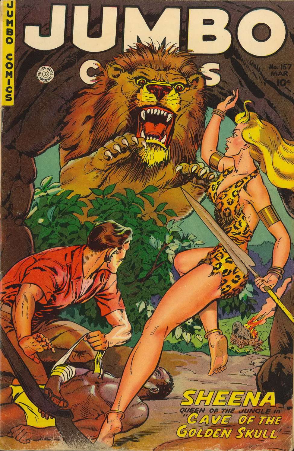 Book Cover For Jumbo Comics 157