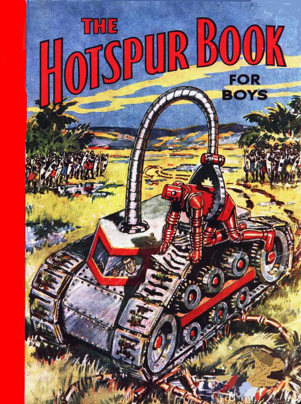 Book Cover For The Hotspur Book for Boys 1949
