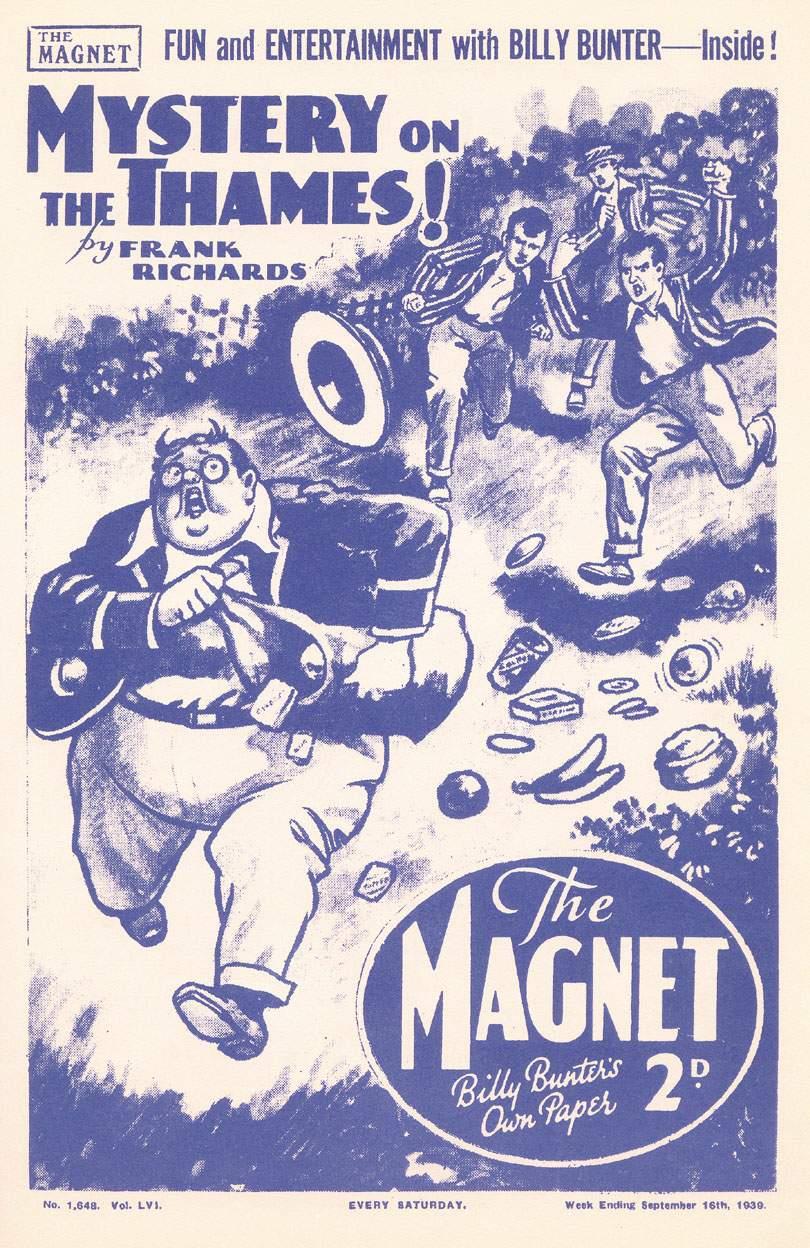 Comic Book Cover For The Magnet 1648 - Mystery on the Thames!