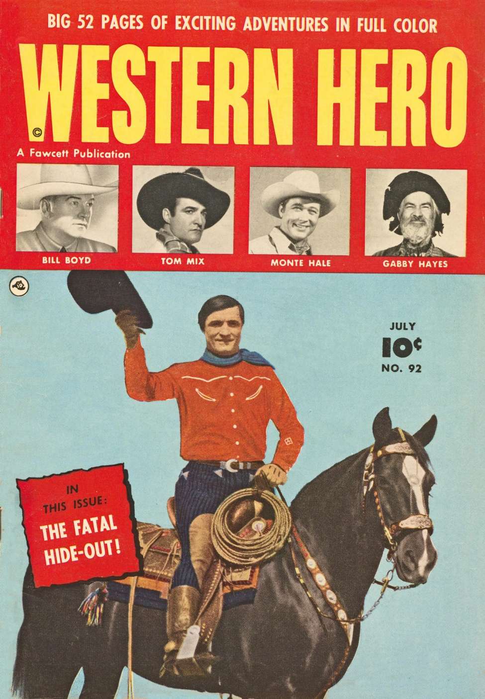 Book Cover For Western Hero 92 - Version 2