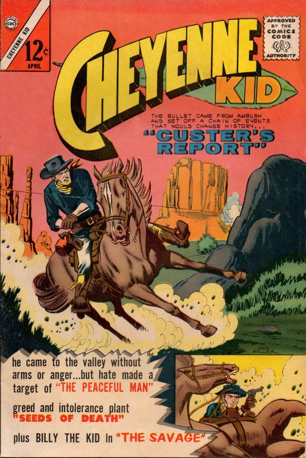 Comic Book Cover For Cheyenne Kid 39
