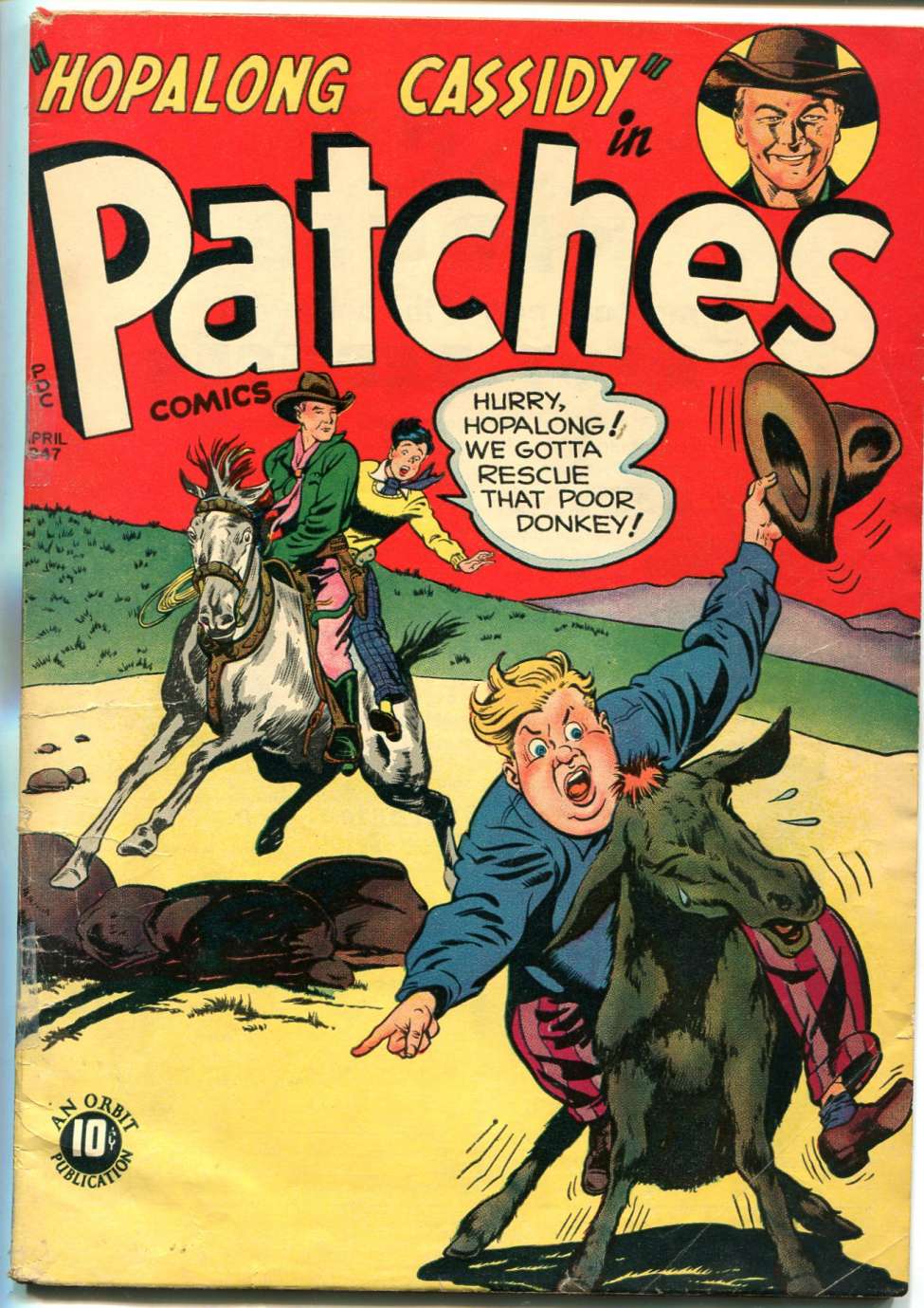 Comic Book Cover For Patches 7