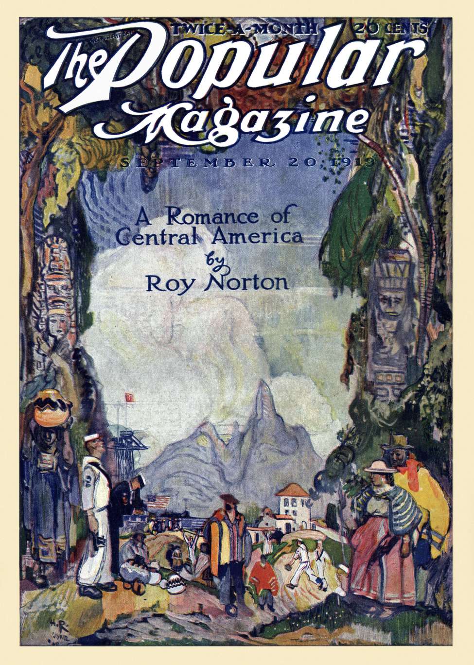 Book Cover For Popular Magazine v54 1