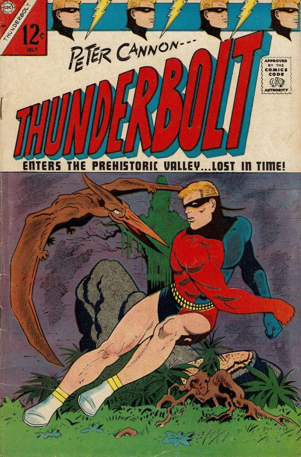 Comic Book Cover For Thunderbolt 58