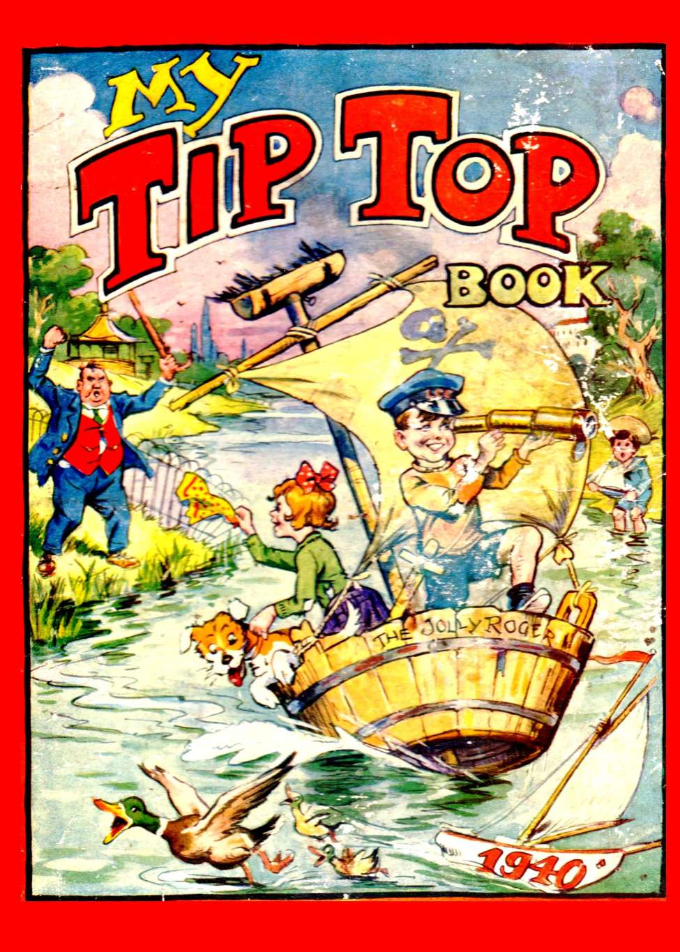 Book Cover For The Tip Top Book 1940