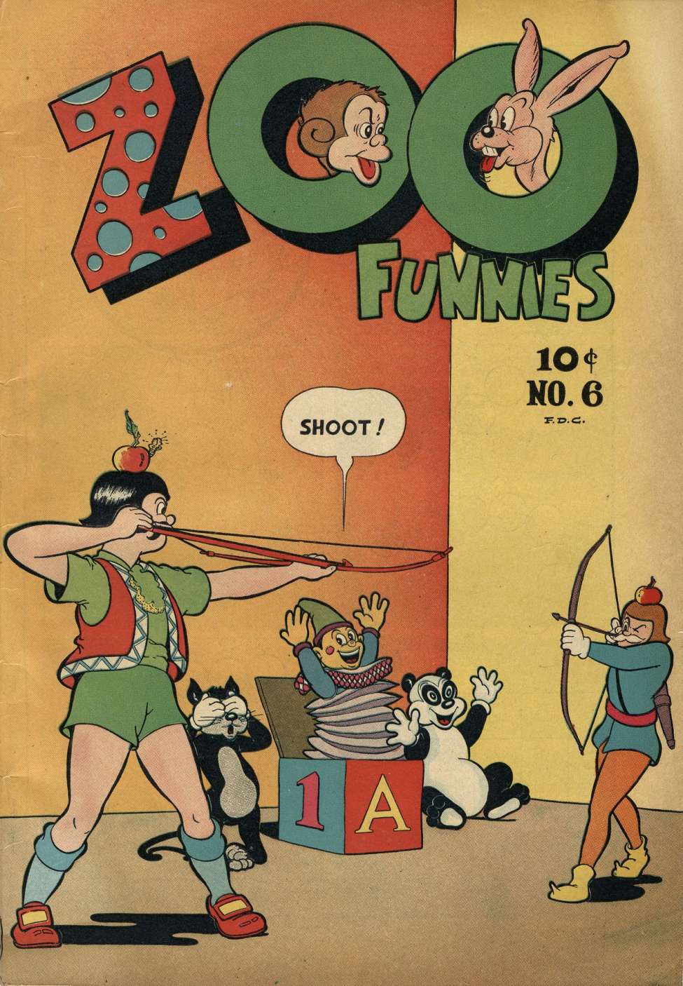 Book Cover For Zoo Funnies v1 6