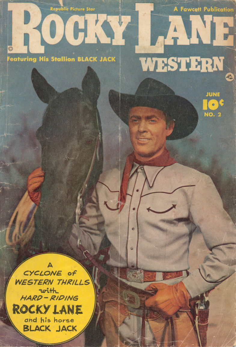 Book Cover For Rocky Lane Western 2