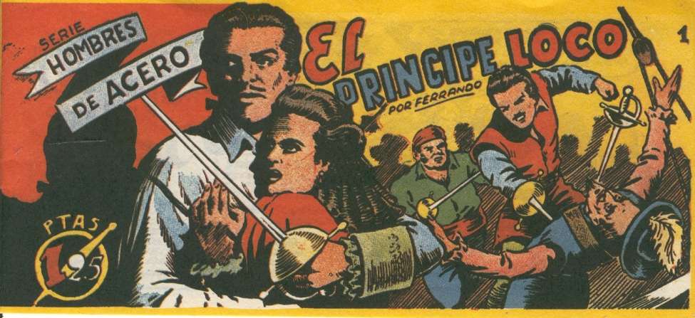 Book Cover For Hombres De Acero 1 - El Principe Loco