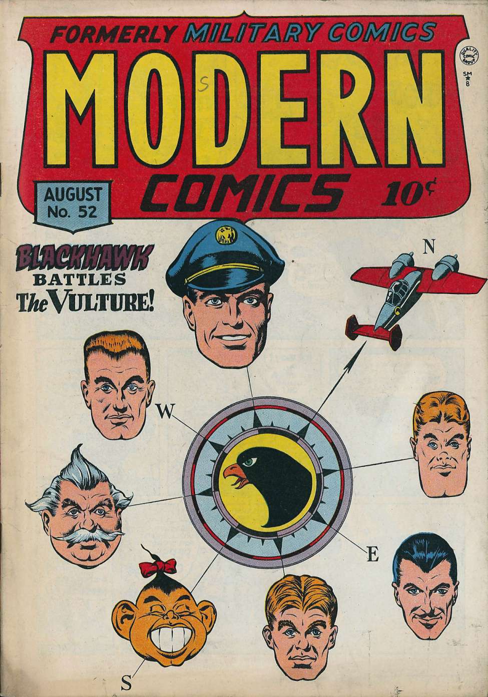 Comic Book Cover For Modern Comics 52