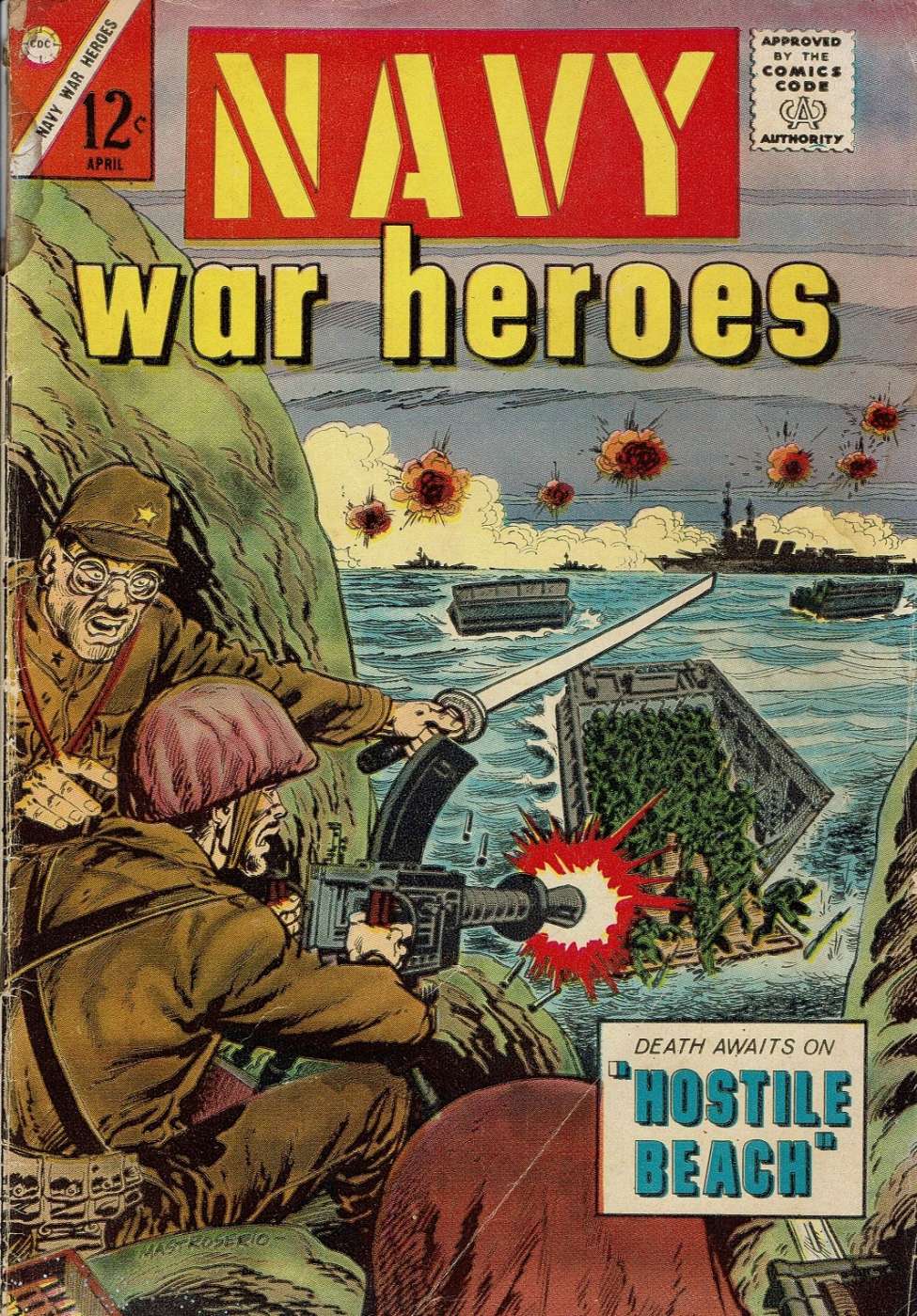 Comic Book Cover For Navy War Heroes 7