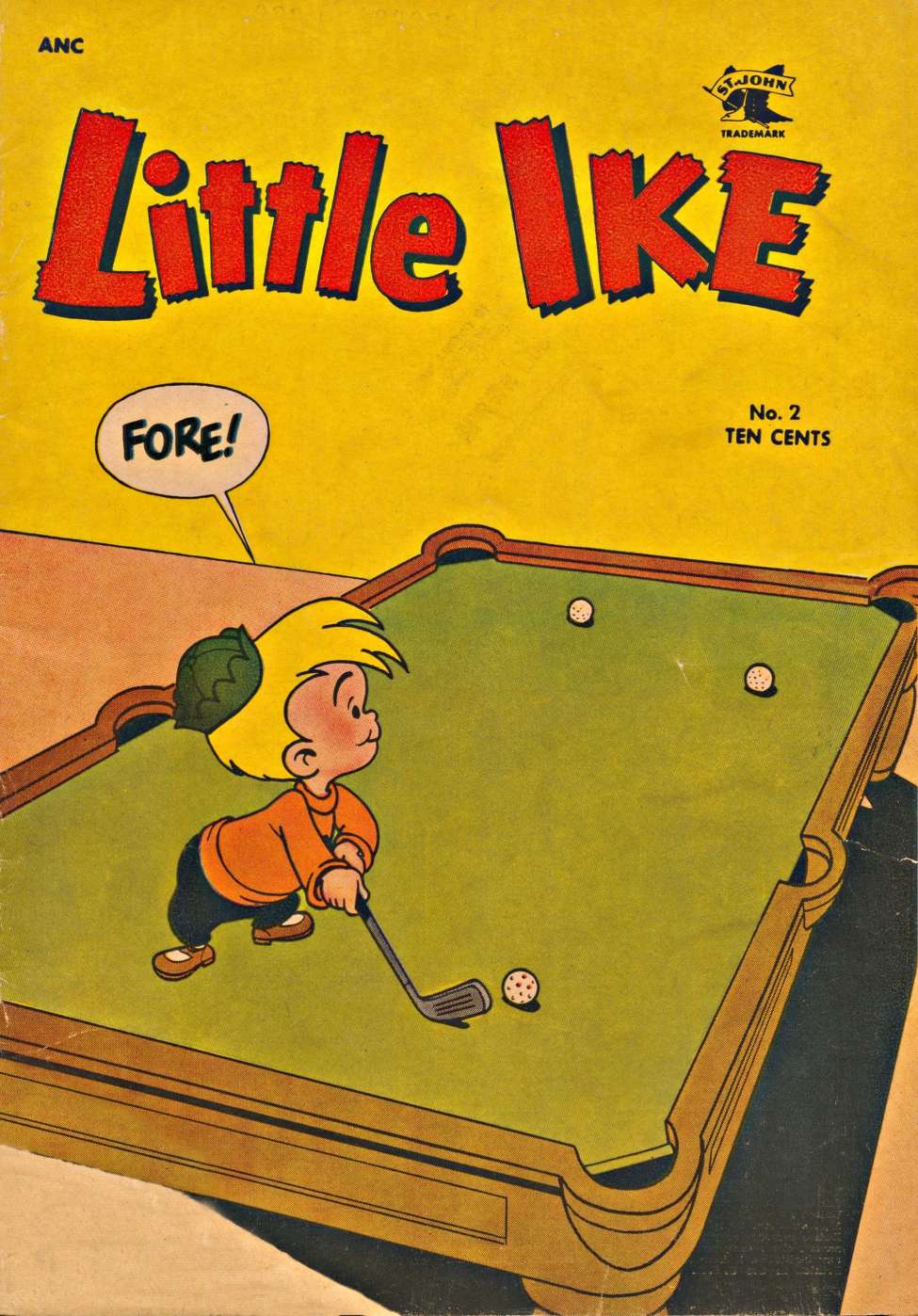 Comic Book Cover For Little Ike 2