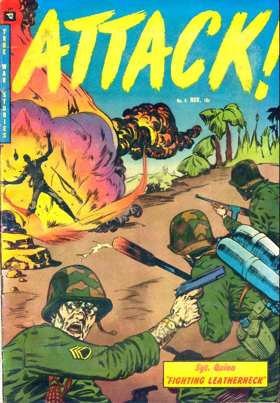 Comic Book Cover For Attack 4