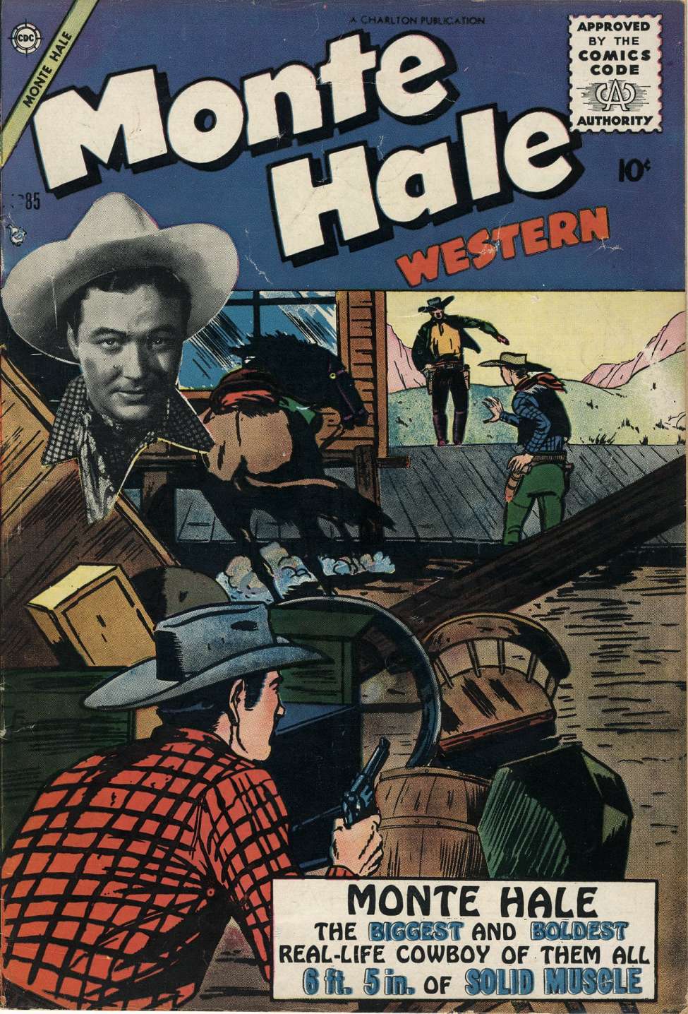 Comic Book Cover For Monte Hale Western 85