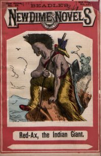 Large Thumbnail For Beadle's New Dime Novels 20 - Red Ax, the Indian Giant