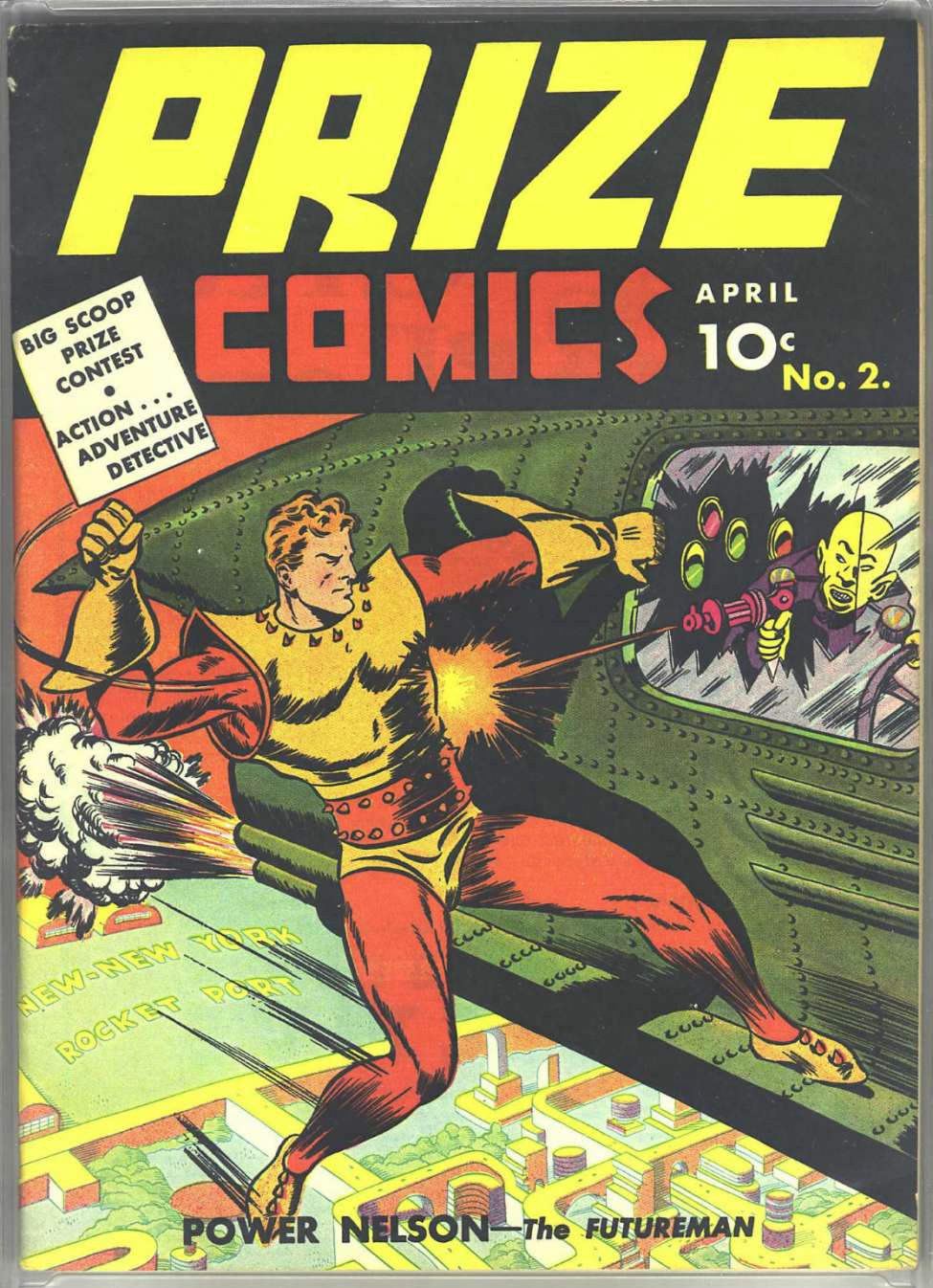Comic Book Cover For Prize Comics 2