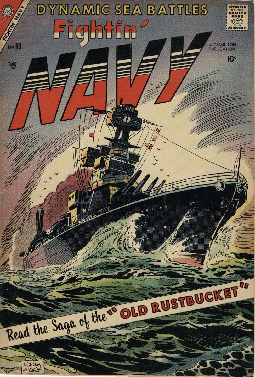 Book Cover For Fightin' Navy 80