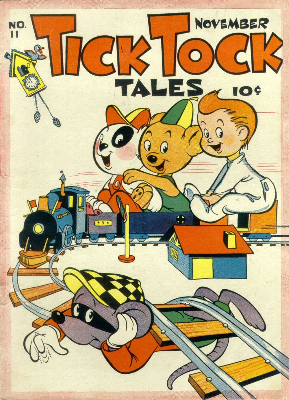 Book Cover For Tick Tock Tales 11