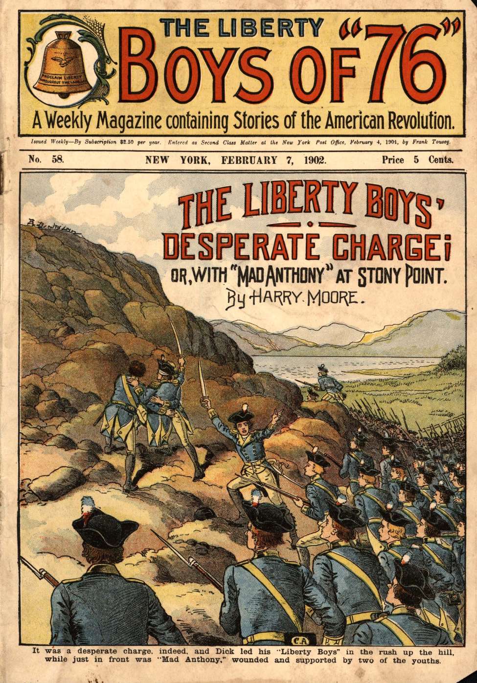 Book Cover For The Liberty Boys of 76 58 - The Liberty Boys' Desperate Charge
