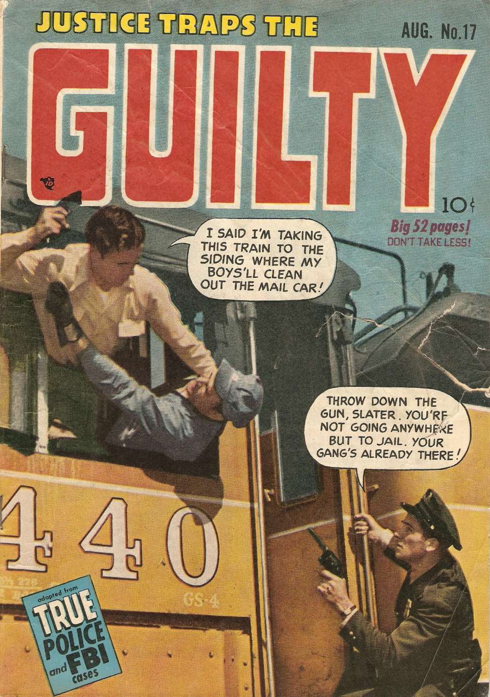 Comic Book Cover For Justice Traps the Guilty 17