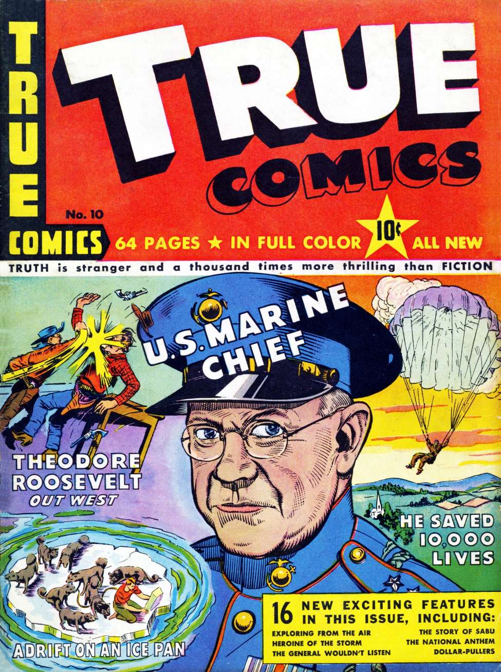 Book Cover For True Comics 10 - Version 2