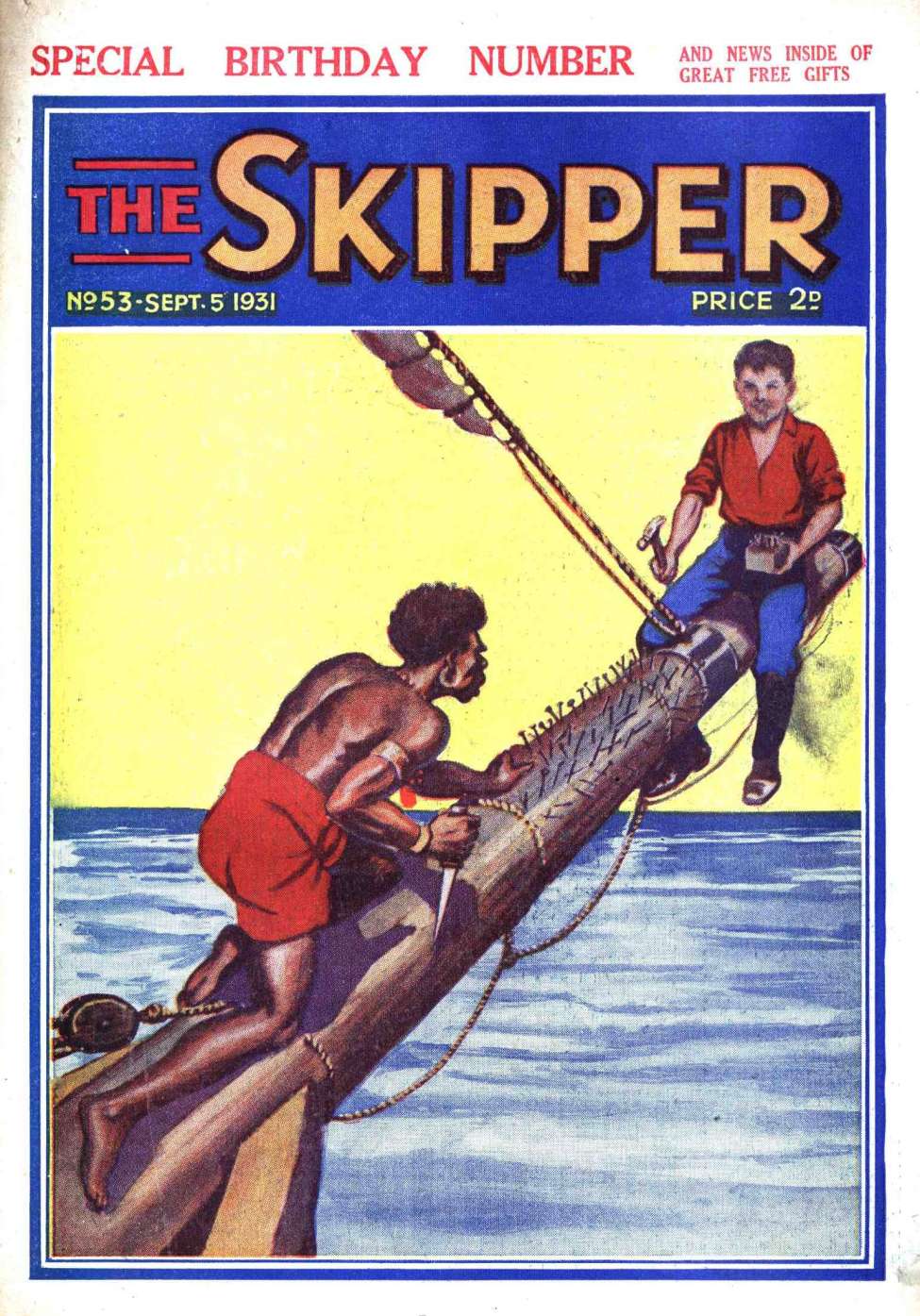 Book Cover For The Skipper 53