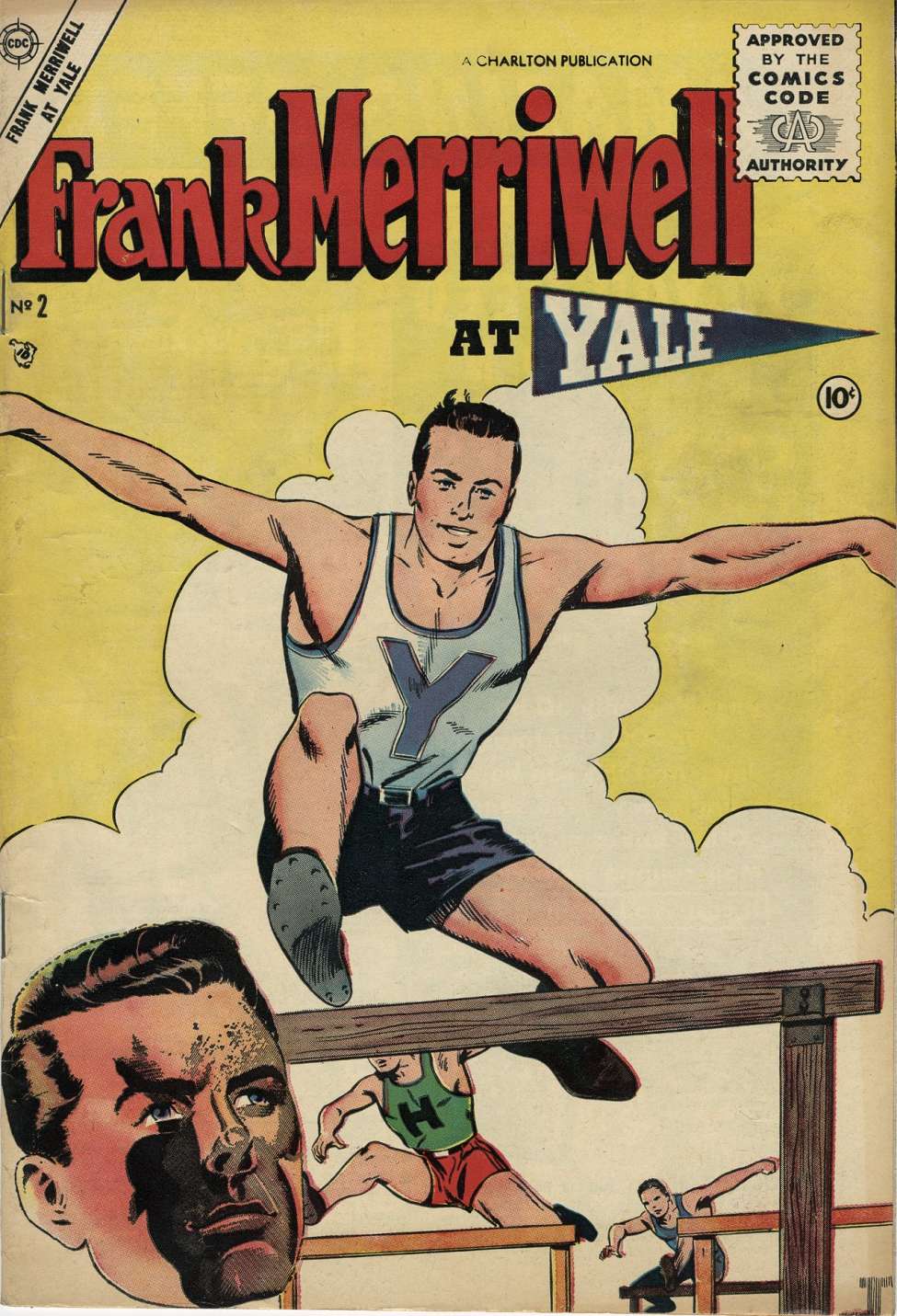 Comic Book Cover For Frank Merriwell at Yale 2