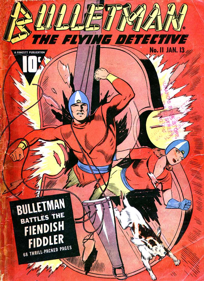 Comic Book Cover For Bulletman 11