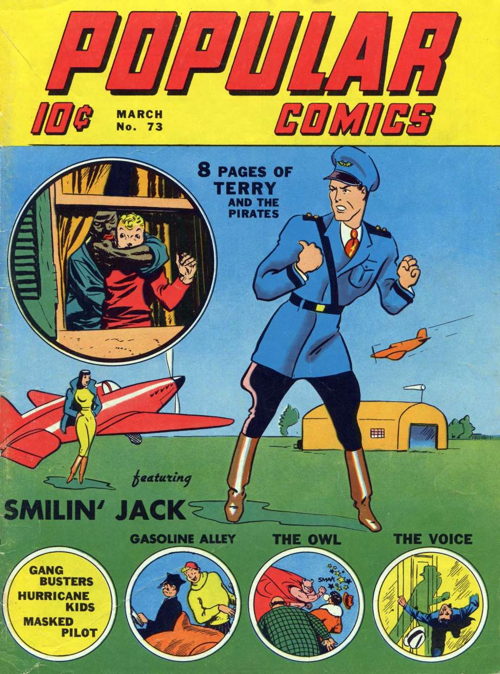 Book Cover For Popular Comics 73