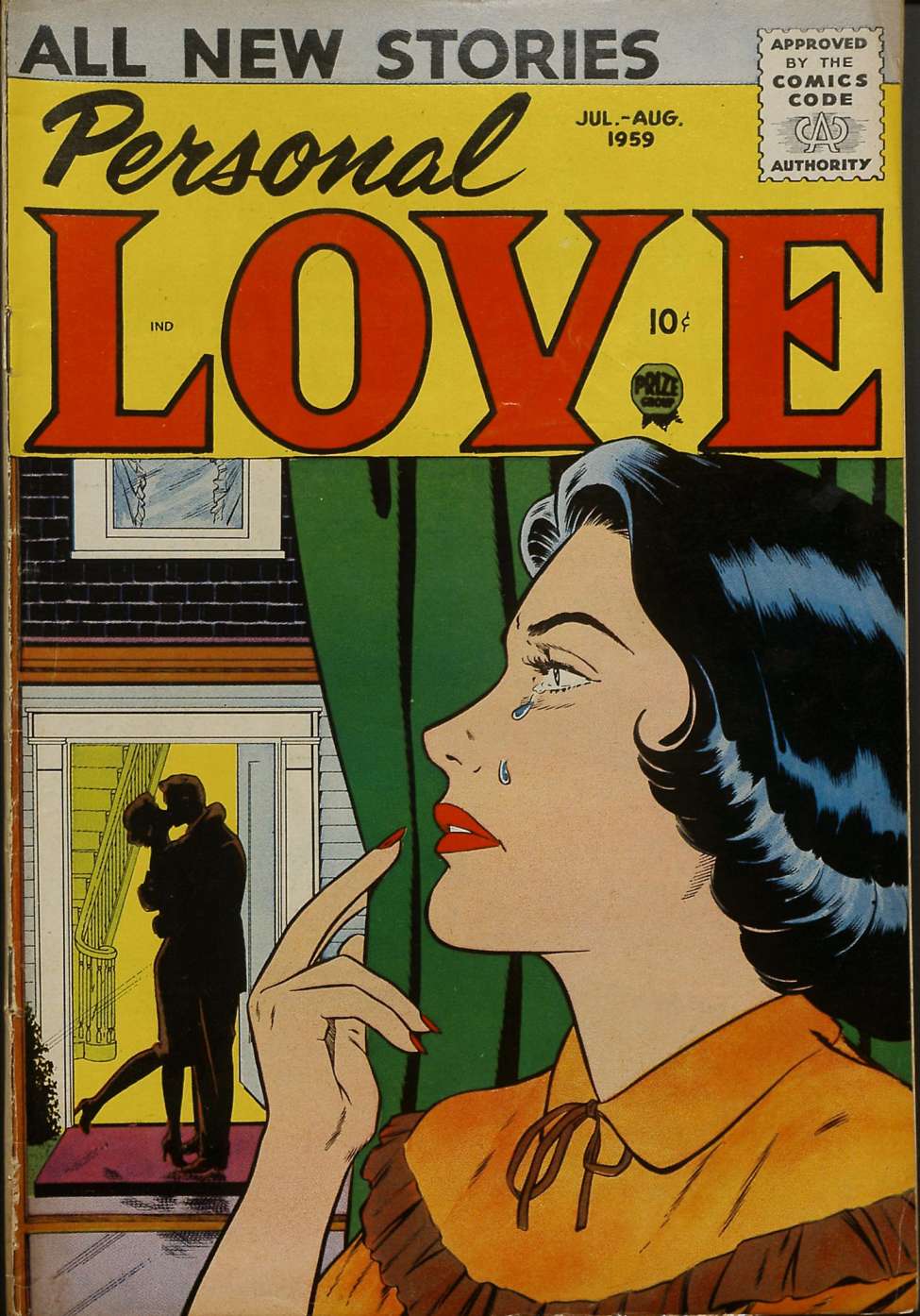 Comic Book Cover For Personal Love v2 6