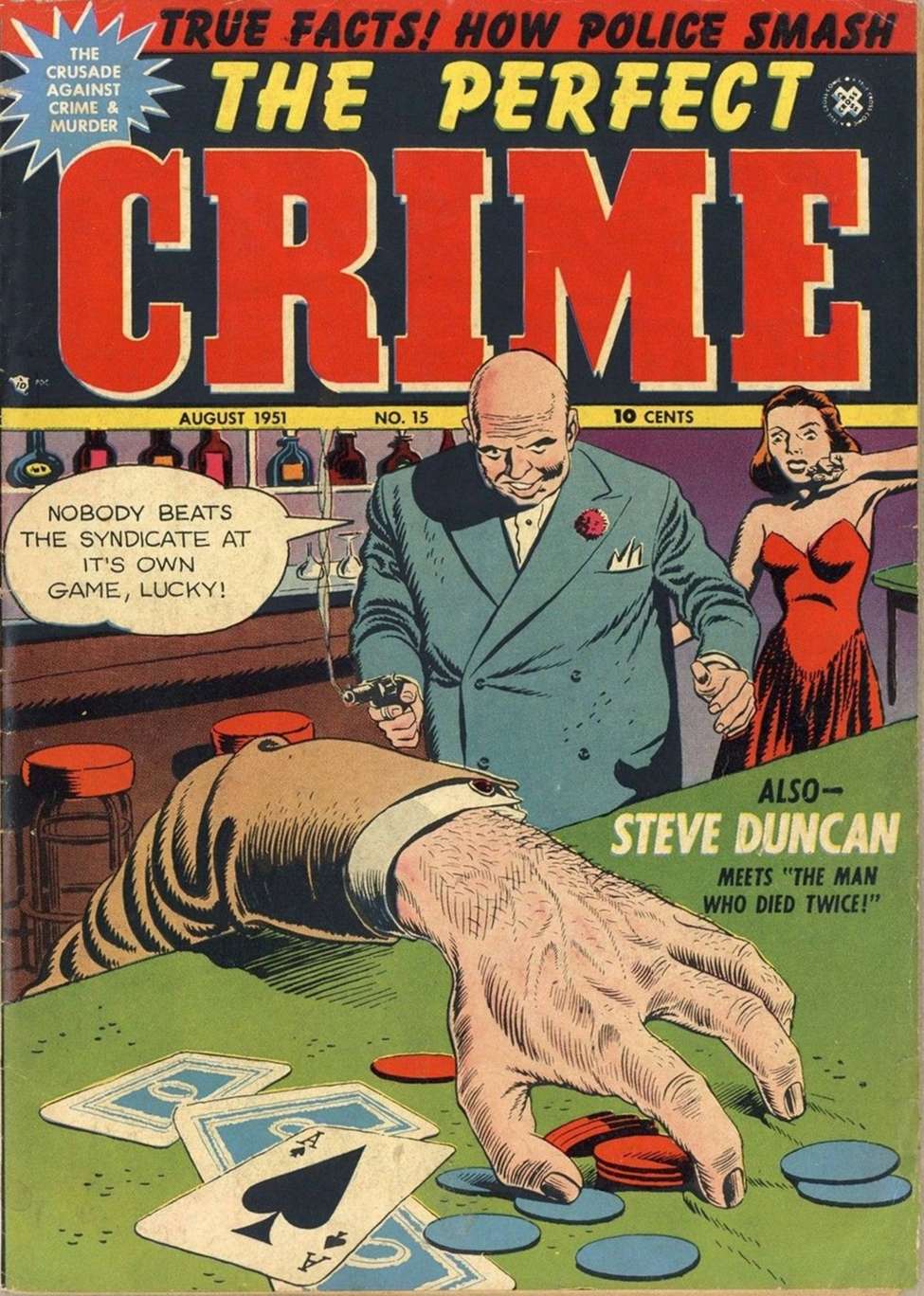Comic Book Cover For The Perfect Crime 15