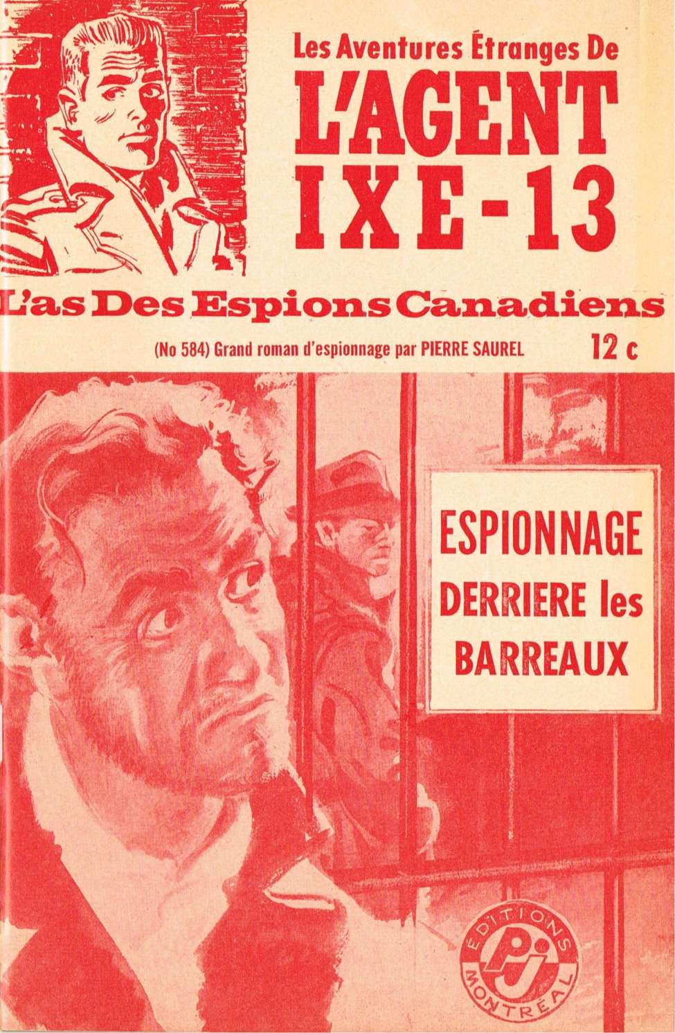 Book Cover For L'Agent IXE-13 v2 584 - Espionnage derrière les barreaux