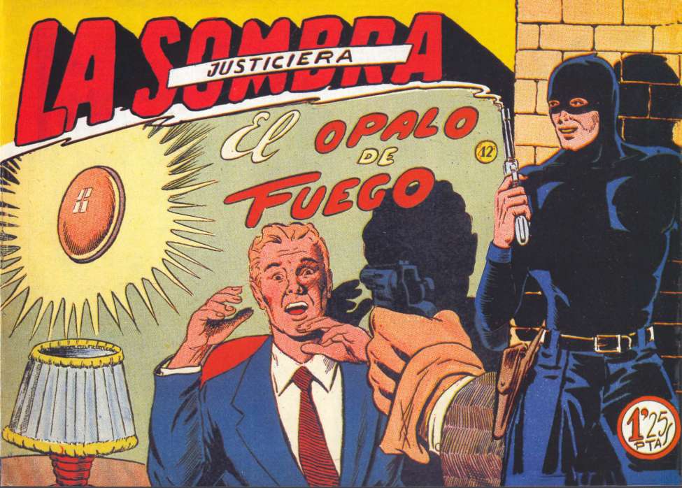 Book Cover For La Sombra Justiciera 12 - El Ópalo De Fuego