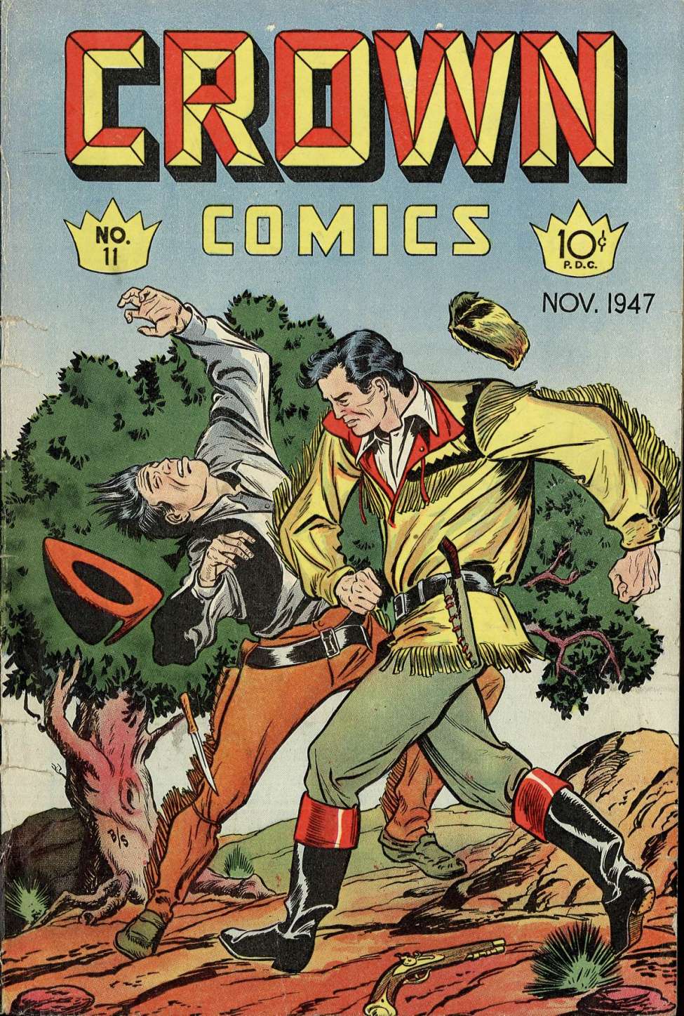 Comic Book Cover For Crown Comics 11