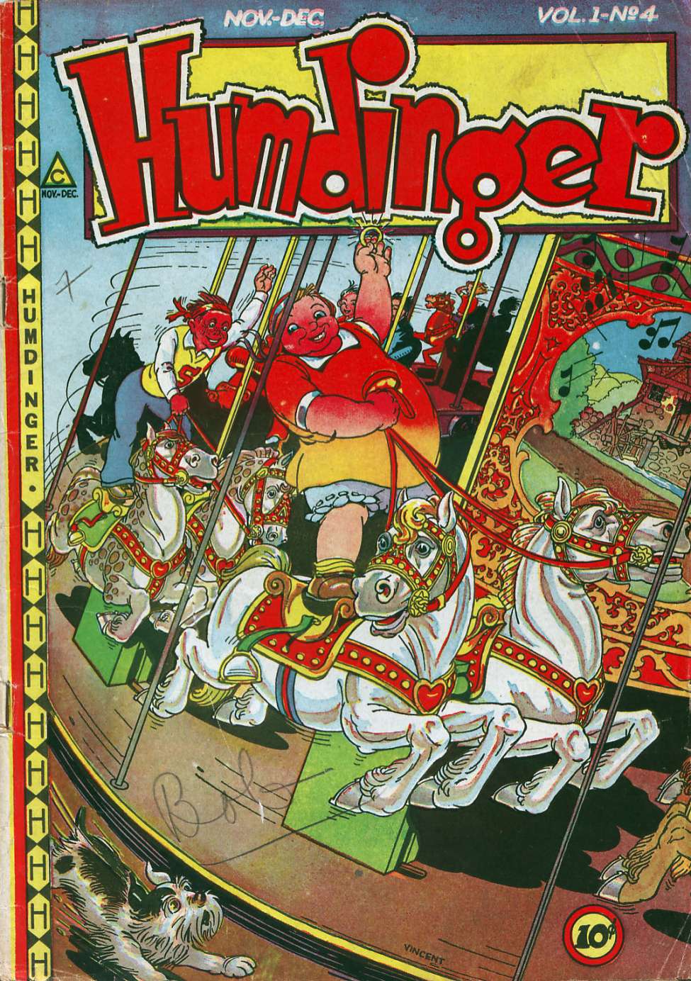 Comic Book Cover For Humdinger v1 4 - Version 2