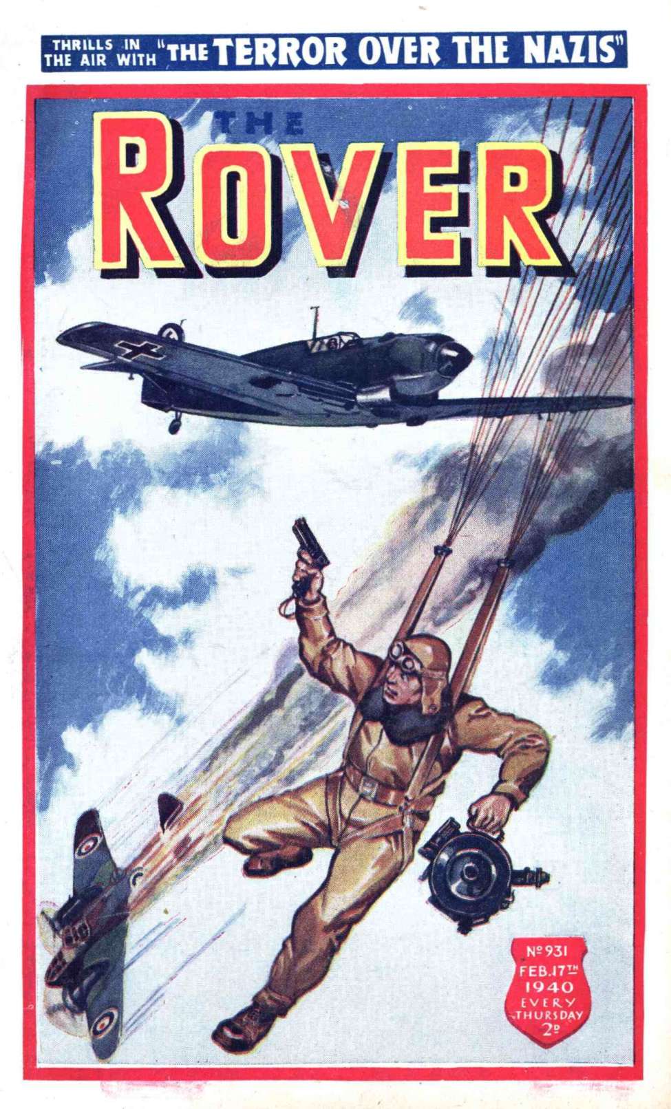 Comic Book Cover For The Rover 931