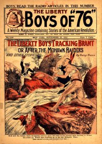 Large Thumbnail For The Liberty Boys of 76 1187 - The Liberty Boys Tracking Brant