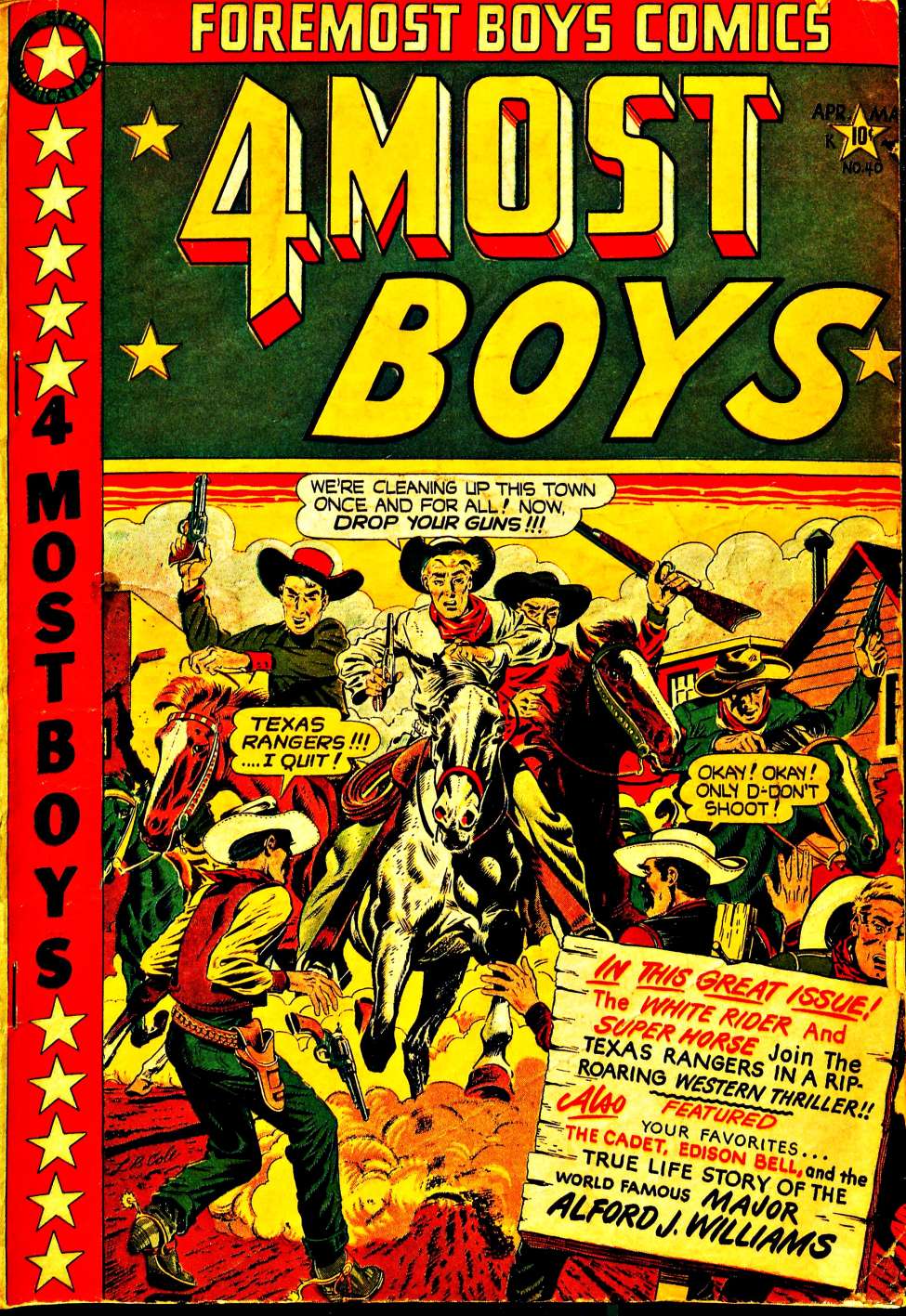 Book Cover For 4Most Boys Comics 40 - Version 2
